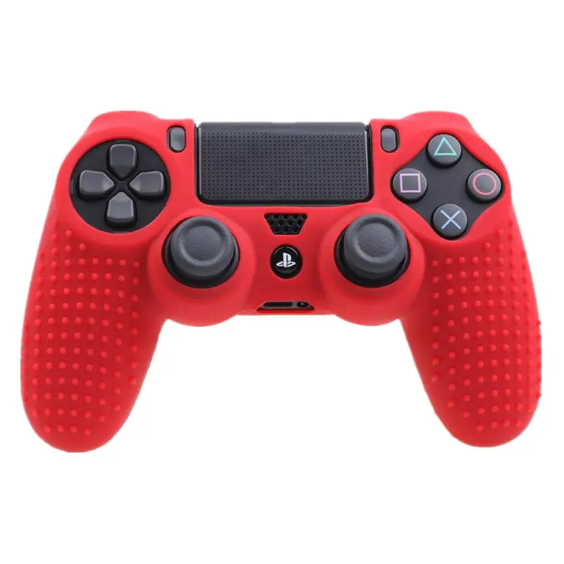 Coque de protection antidérapante en silicone souple pour manette SONY Playstation 4 PS4, compatible avec les gamepads PS4 Pro Slim