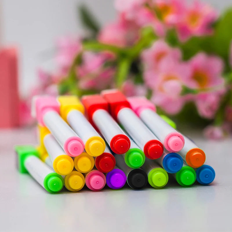 Whiteboard Marker True Colorful Ink White Board Pens Wiederholtes Füllen Leicht zu löschen Kinder Schreibwaren Geschenk Radierbare Marker WP02
