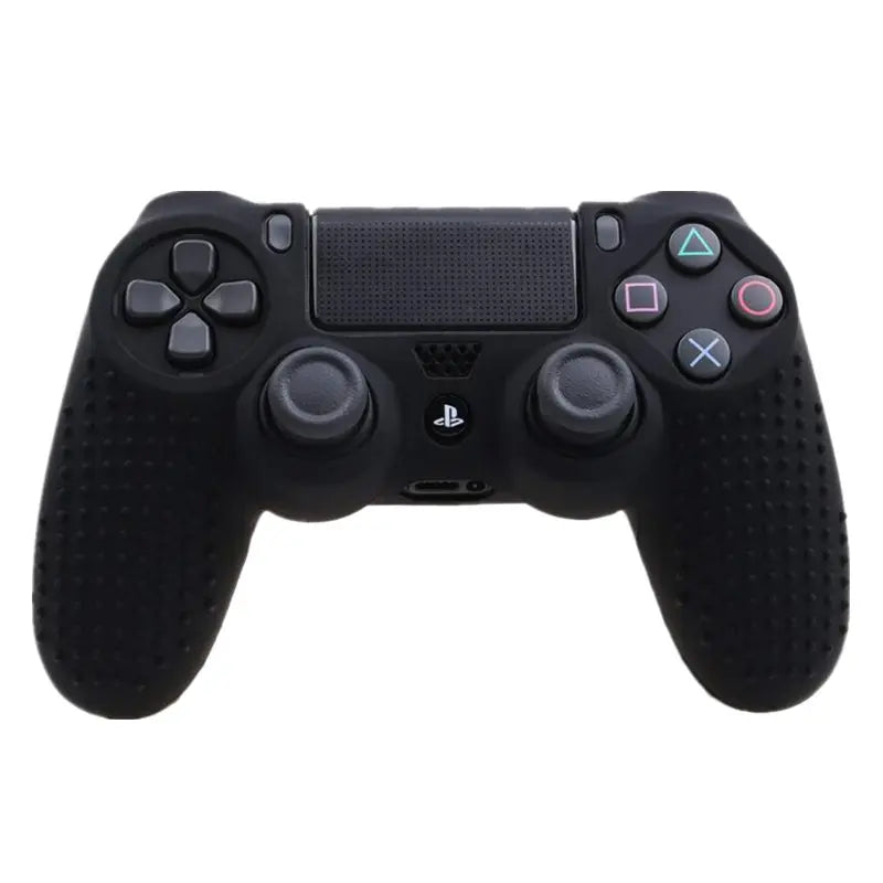 Coque de protection antidérapante en silicone souple pour manette SONY Playstation 4 PS4, compatible avec les gamepads PS4 Pro Slim