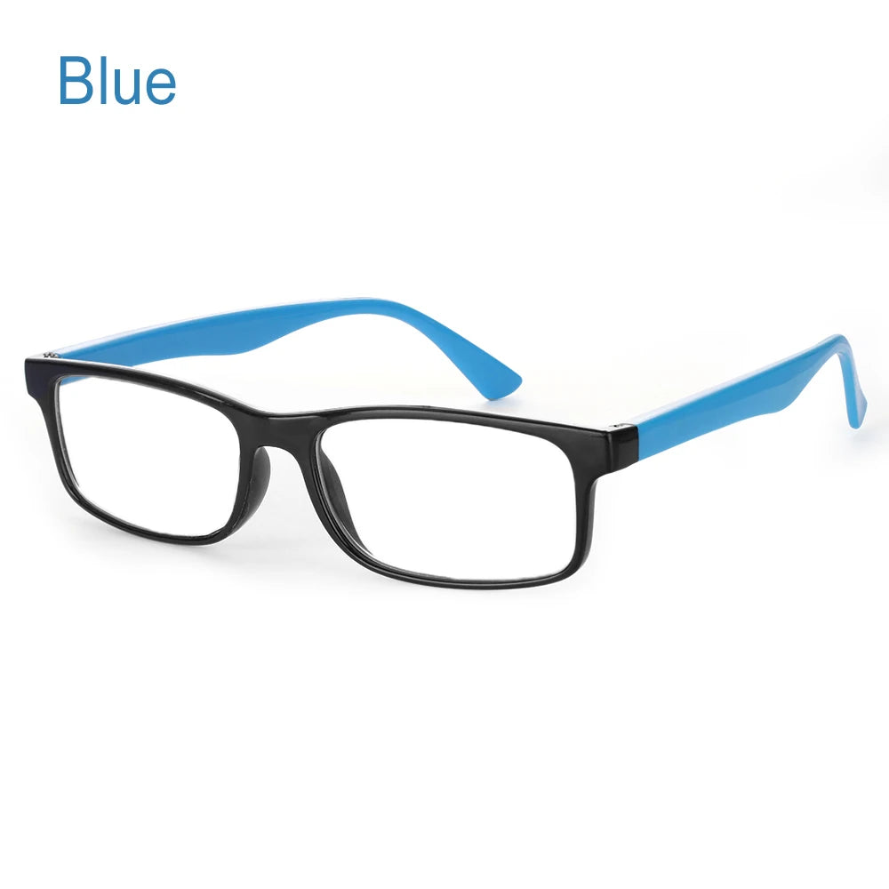 1PC Anti-UV UV400 Blue Light Glasses Anti Blue Rays Radiation Blocking Glasses Men Women Computer Goggles Flat Mirror Eyeglasses