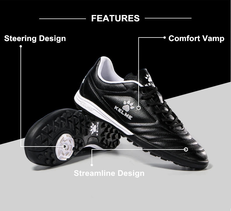 KELME Herren Training TF Fußballschuhe Kunstrasen rutschfeste Jugend Fußballschuhe AG Sportschuhe Trainingsschuhe 871701