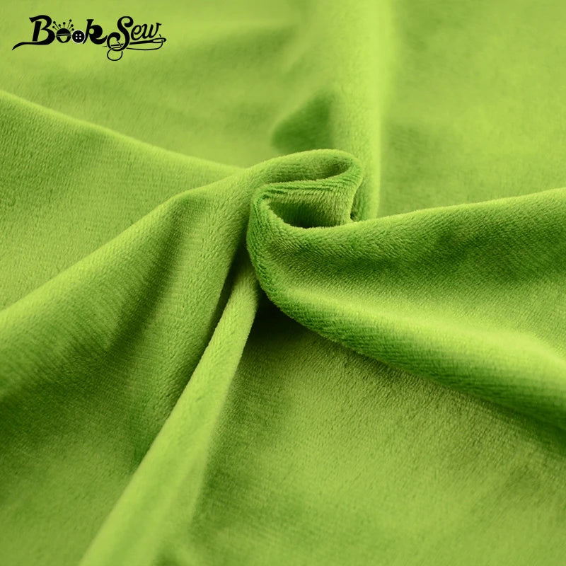 Solid Color Short Plush Velvet Fabric Super Soft Cloth Diy Handmade Home Textile Toy Apparel Cushion Pillow Blanket Material
