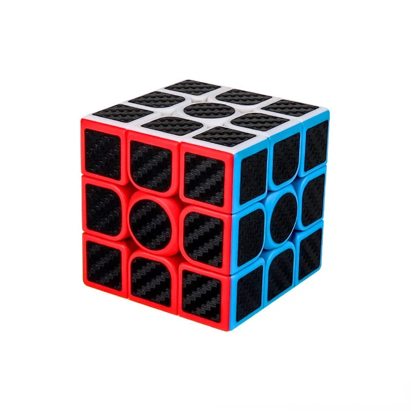 Moyu Meilong 3x3x3 4x4x4 Professioneller Zauberwürfel Kohlefaser Aufkleber Speed Cube Quadrat Puzzle Lernspielzeug für Kinder