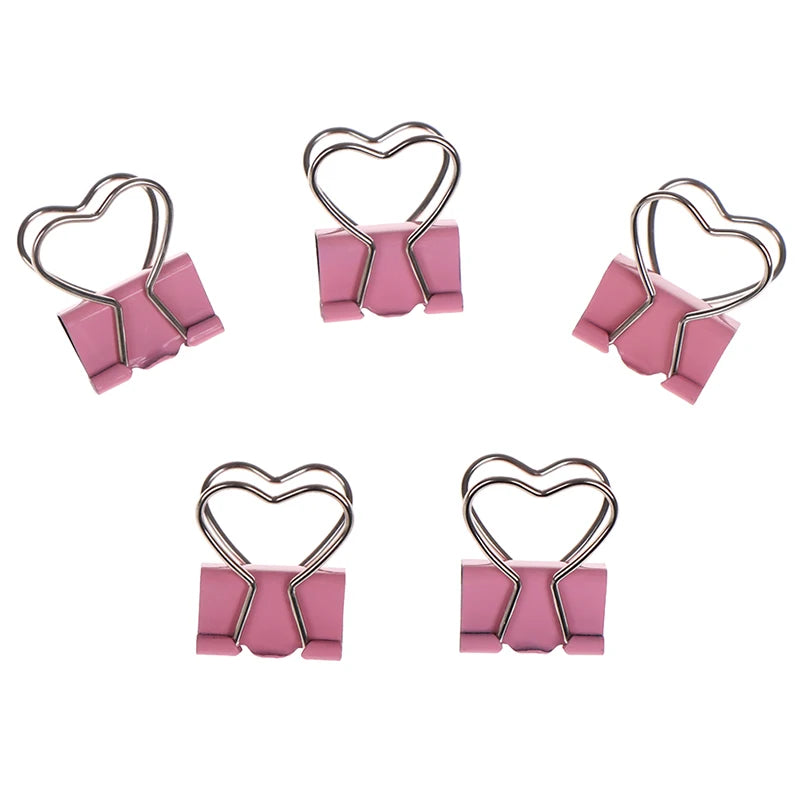 10pcs  Black Metal Binder Clips Notes Letter Paper Clip Office Supplies Binding Securing Clips 15/19/25/32mm