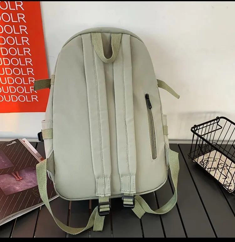 Mehrere Taschen Rucksack Herren Segeltuch Schnalle Designer Tasche Teenager Laptop Rucksäcke Studenten College Schultaschen Für Frauen