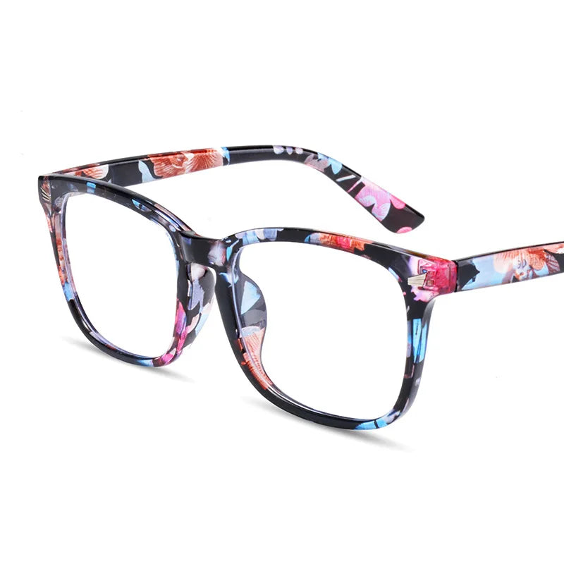 Lunettes anti-lumière bleue lunettes d'ordinateur carrées lunettes simples monture complète pour hommes et femmes protection contre les radiations