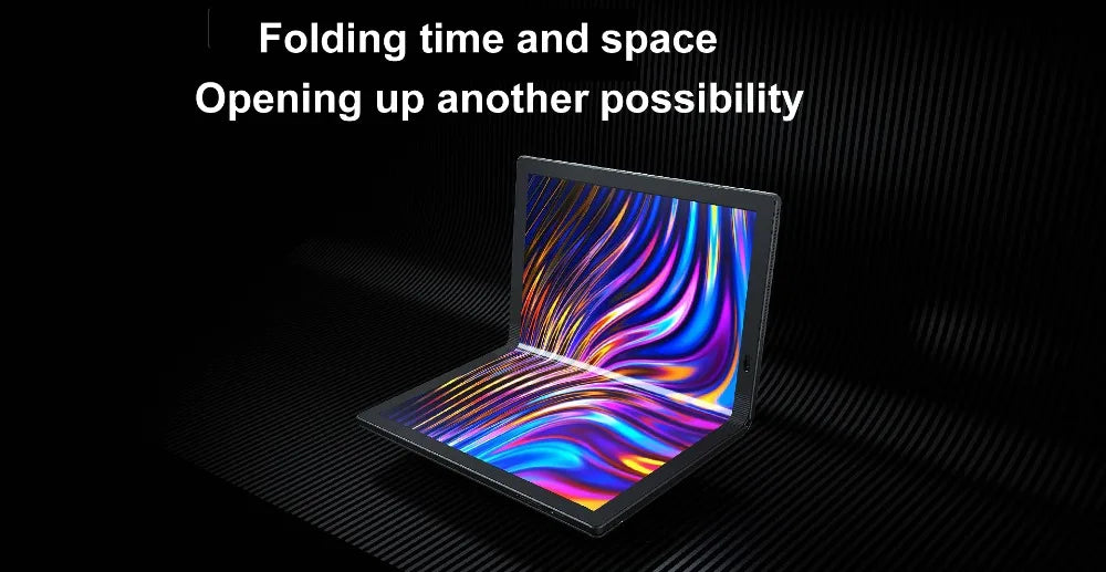 World's First Foldable PC Lenovo ThinkPad X1 Fold Laptop+Tablet 13.3 Inch 2048x1536 OLED Touch i5-L16G7 Type-C WiFi 6 5G WiFi