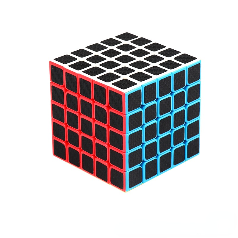 Moyu Meilong 3x3x3 4x4x4 Professioneller Zauberwürfel Kohlefaser Aufkleber Speed Cube Quadrat Puzzle Lernspielzeug für Kinder