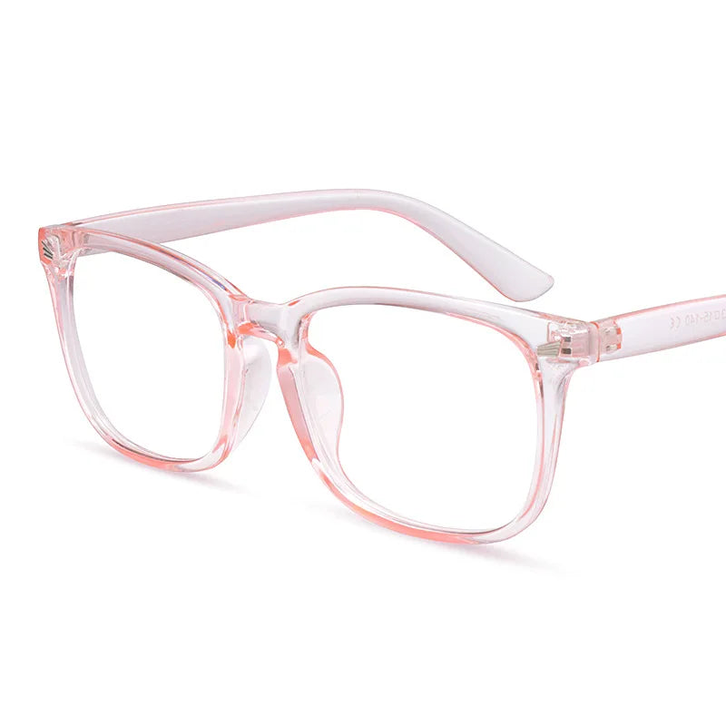 Lunettes anti-lumière bleue lunettes d'ordinateur carrées lunettes simples monture complète pour hommes et femmes protection contre les radiations