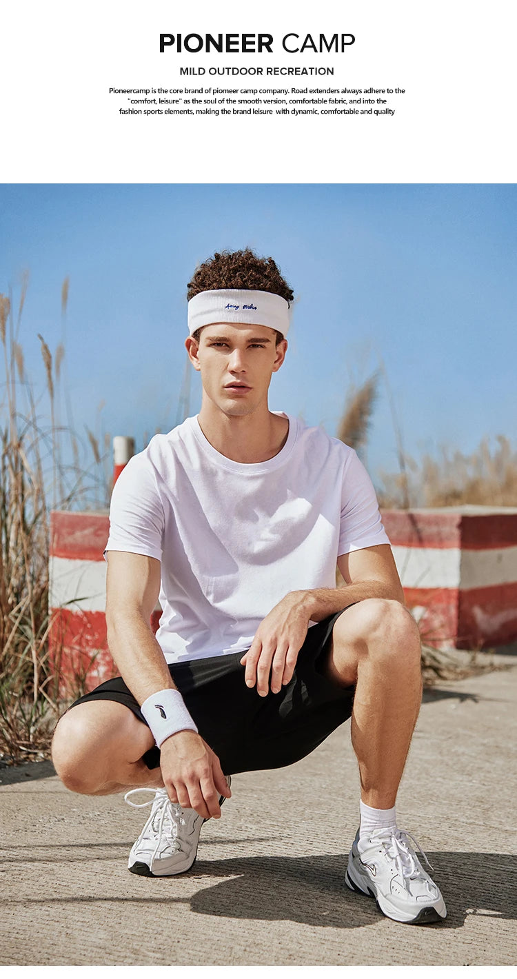 Pioneer Camp 5er-Set Einfaches Herren-T-Shirt Unifarben 100% Baumwolle T-Shirts Herren Neu eingetroffen Kurzarm Herren T-Shirt Einfach Täglich Casual