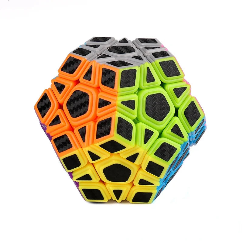 Moyu Meilong 3x3x3 4x4x4 Professioneller Zauberwürfel Kohlefaser Aufkleber Speed Cube Quadrat Puzzle Lernspielzeug für Kinder