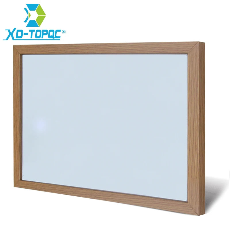 Tableau blanc magnétique effaçable à sec 30*40cm, cadre en bois, pour l'école et le bureau WB42