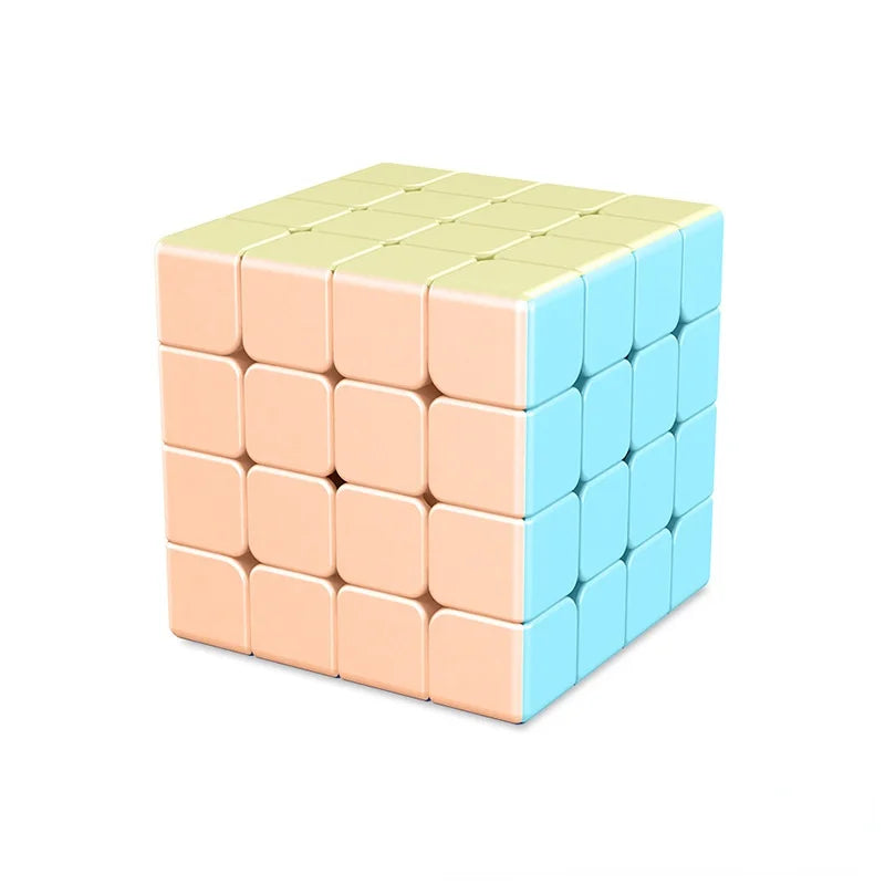 Moyu Meilong 3x3x3 4x4x4 Professioneller Zauberwürfel Kohlefaser Aufkleber Speed Cube Quadrat Puzzle Lernspielzeug für Kinder