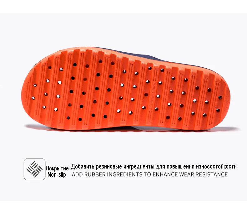 Cla. de Homme Sandales Antidérapantes Massage d'Été Claquettes de Bain Chaussures de Plage pour Hommes