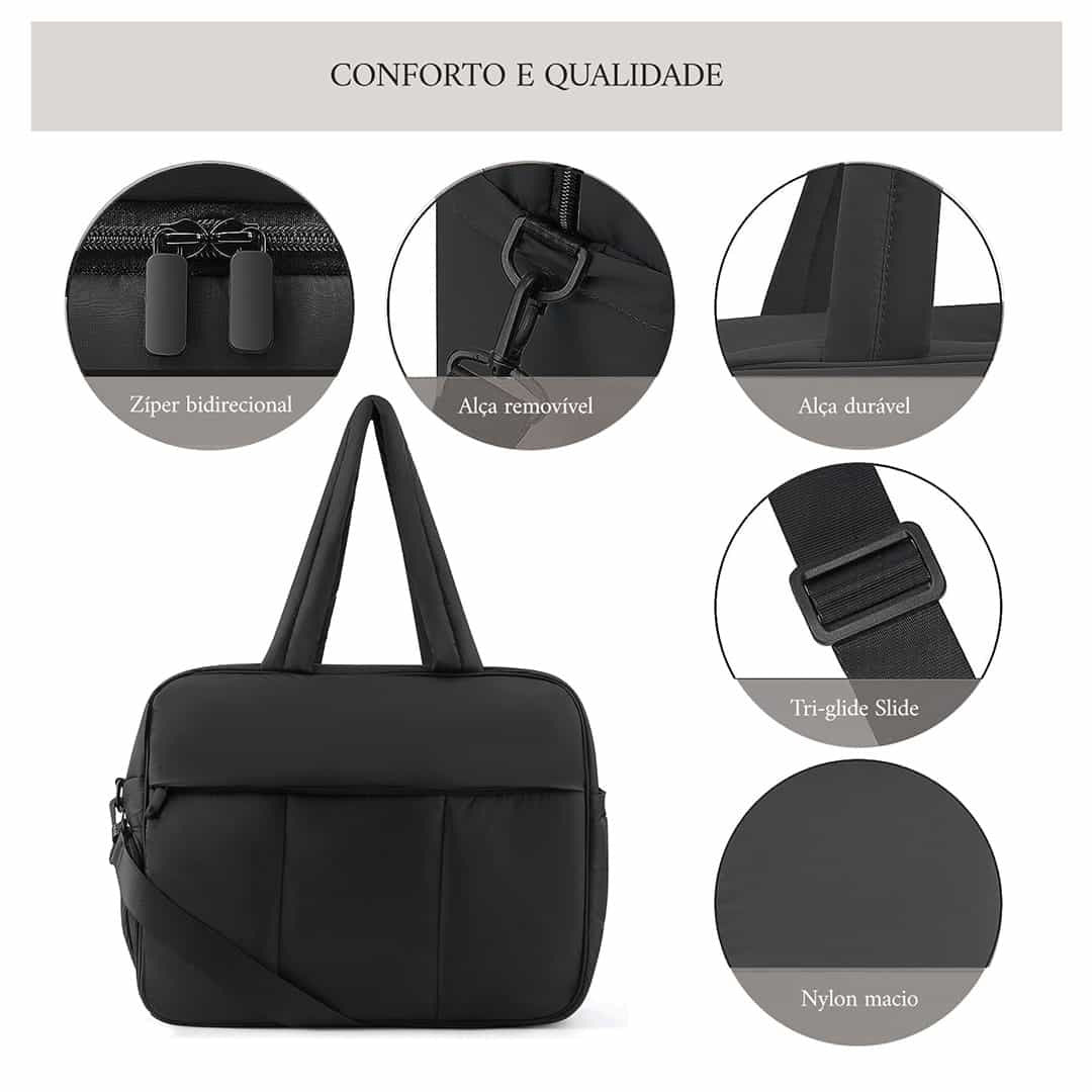 Daunen-Reisetasche Großraum Damen Umhängetaschen Multifunktionale große Kapazität Nass-Trocken-Trennung Handtasche Reisetaschen Damen