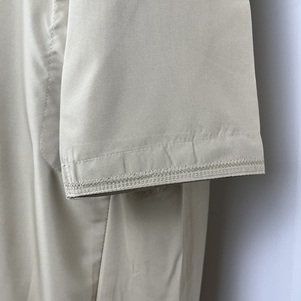 Nouvelle robe longue à manches longues pour hommes musulmans Abaya Daffah Jubba Thobe Pakistan Arabie Saoudite Caftan Islamique Vêtement de prière Afghane