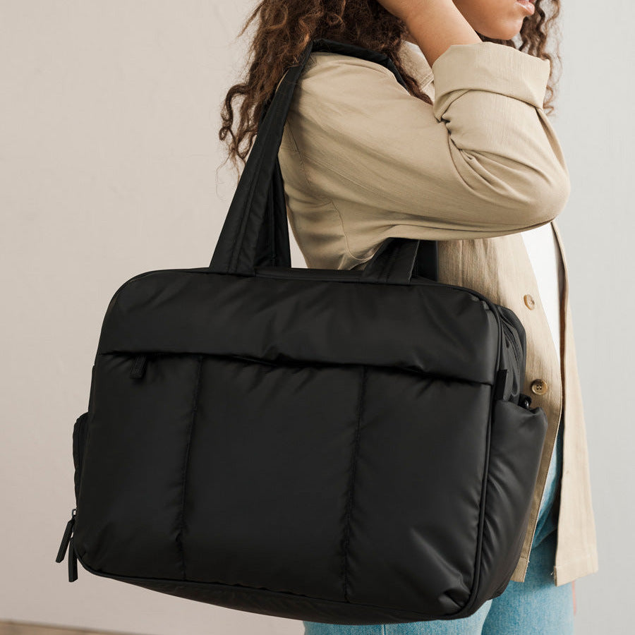 Daunen-Reisetasche Großraum Damen Umhängetaschen Multifunktionale große Kapazität Nass-Trocken-Trennung Handtasche Reisetaschen Damen