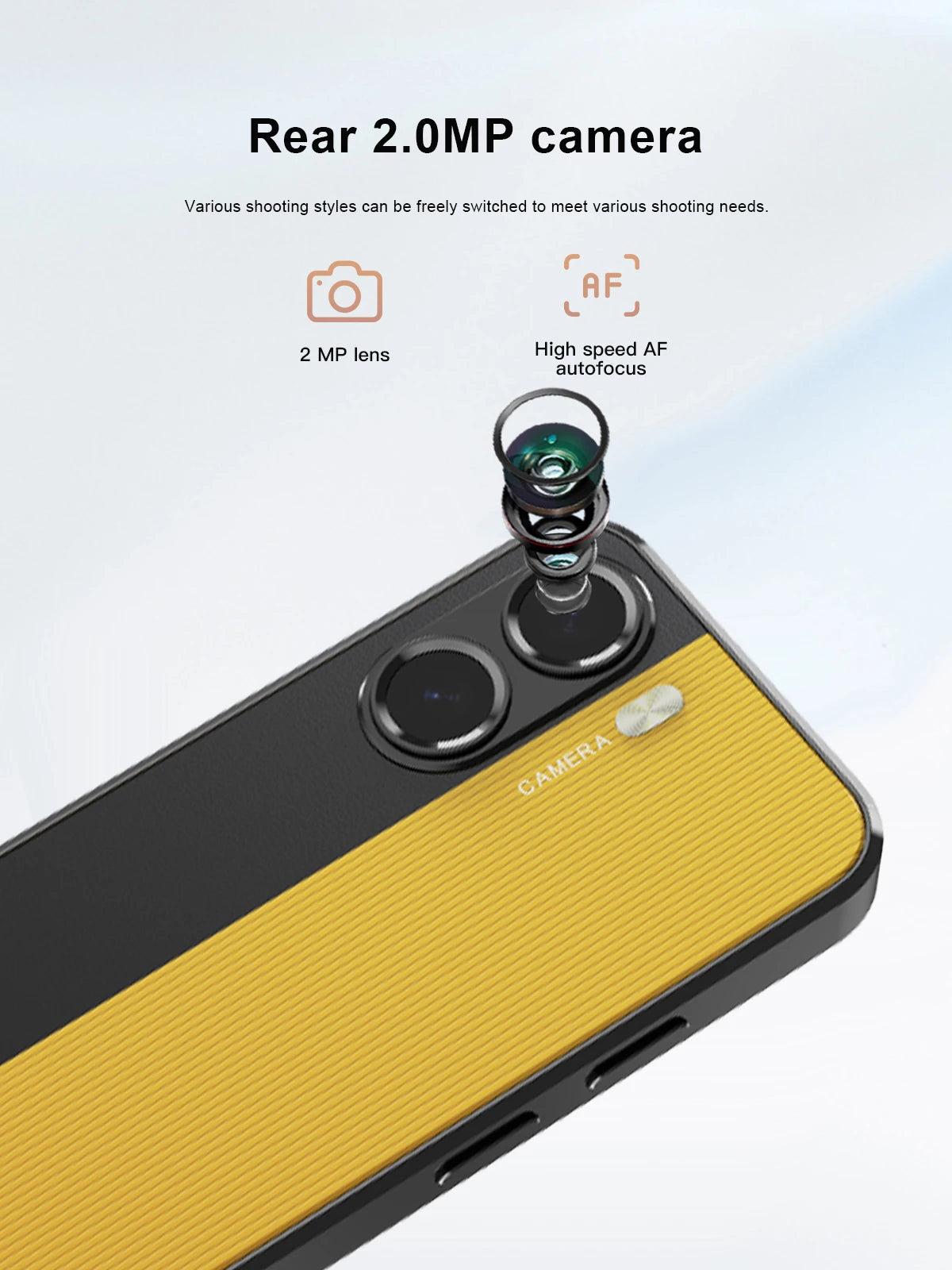 Fuffi-Mini X7 Pro Phone 4G LTE Android10.0 Smartphone 4GB RAM 128GB ROM 4" Display 5MP Camera Dual SIM With Play Store WhatsAPP