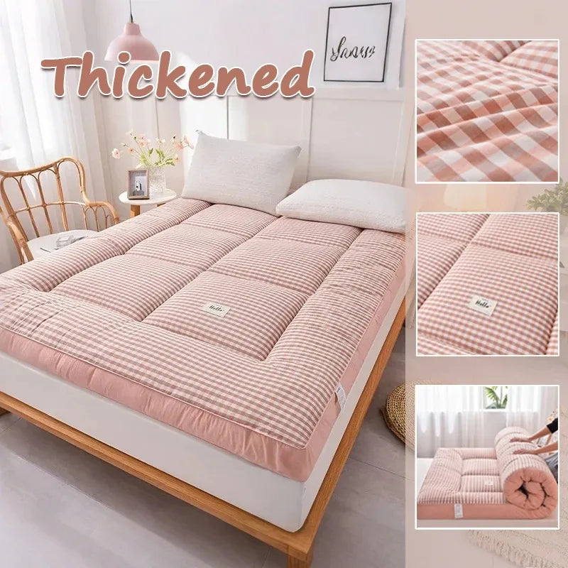Thickened 3D Mattress Foldable Soft Tatami Cushion 90/100/120/150/180/200cm Non-slip Bed Pad for Home Bedroom Dormitory Student