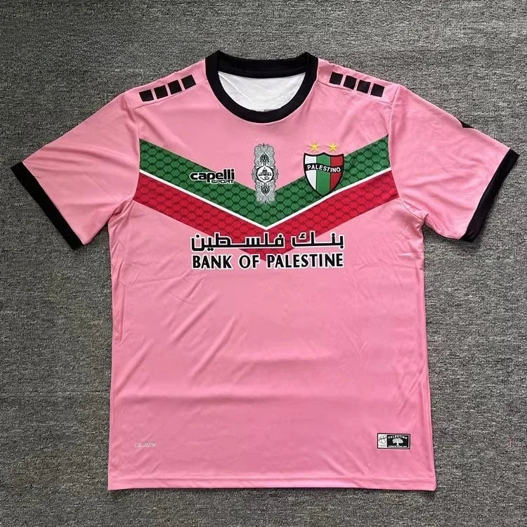 Maillot de Football Américain Drapeau Palestine Tendance Estivale Col Rond Imprimé 3D Emblème National T-shirt Sport Décontracté Unisexe Ample