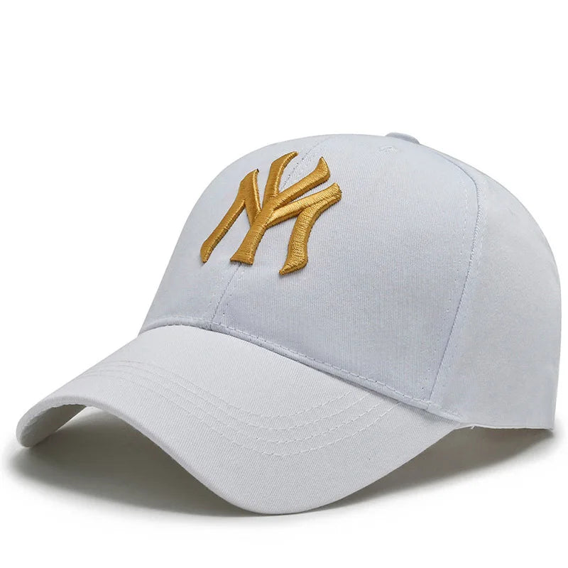 Unisex MY Letter Stickerei Snapback Baseball Caps Frühling und Herbst Outdoor Verstellbare Freizeitkappen Sonnenhut