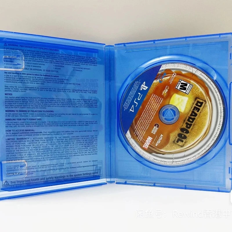 Second Hand PS4 Game CD Dead Pool Sony Playstatio4 Playstation4 Game Card SONY Ps4 Games Dead Pool