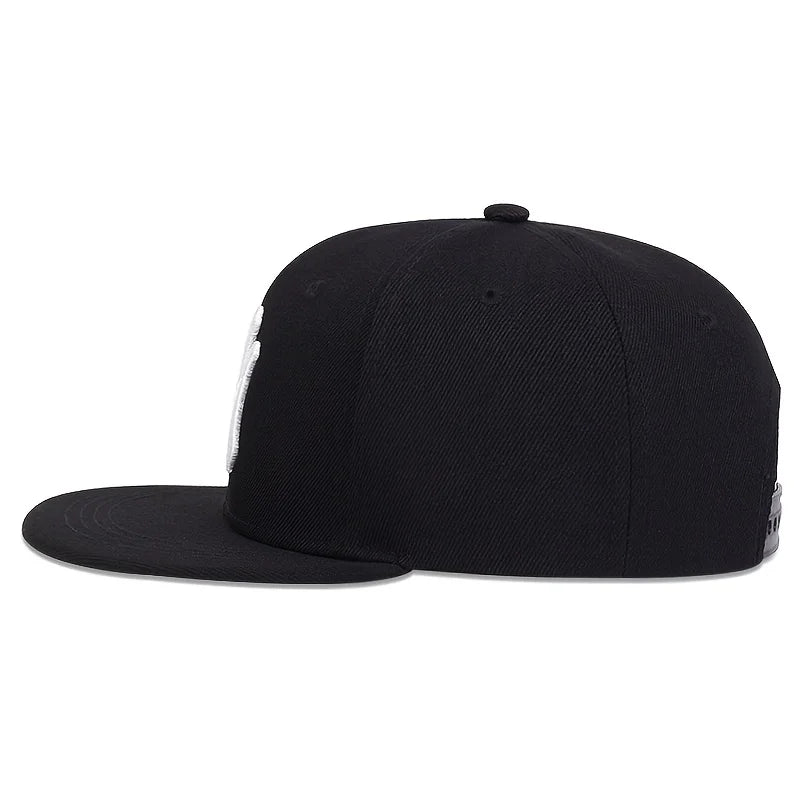 Unisex Buchstaben-Stickerei Hip-Hop Mützen Verstellbare Freizeit-Baseballkappen Sonnenhut