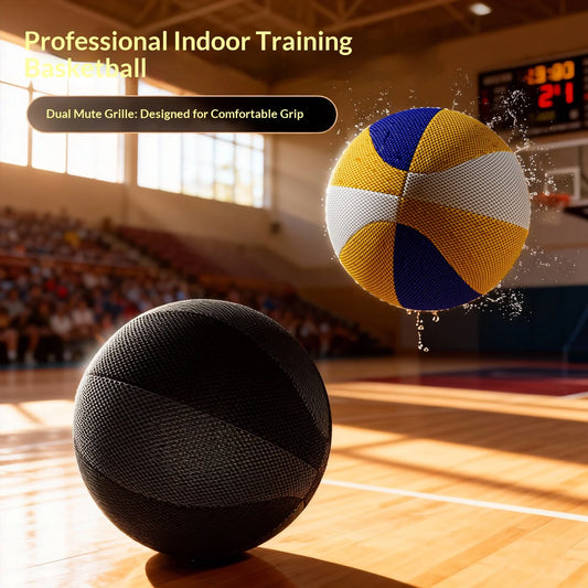 Weighted Silent Training Basketball High Bounce Foam Ball For Indoor Shooting Dribbling Home Workout Noiseless