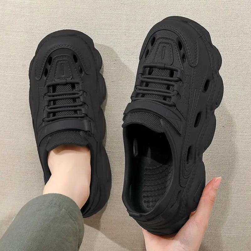 High-End Herren Watschuhe für den Sommer, atmungsaktiv, rutschfest, verschleißfest, Strand-Deo, Fahr- und Angelsandalen für Herren