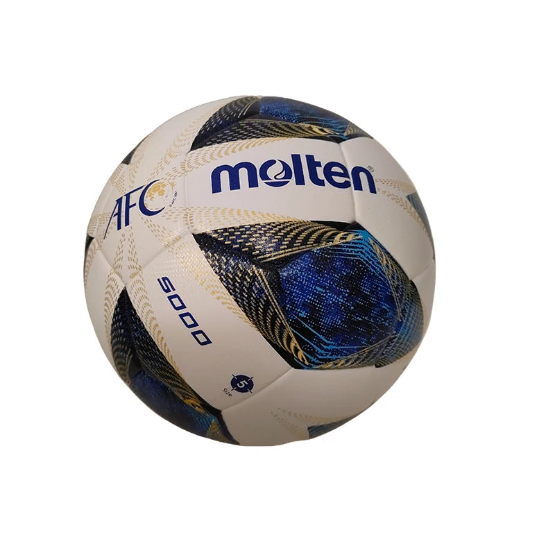 Ballons de football Molten Taille officielle 5 Football de match d'entraînement extérieur Ballons de football officiels Taille 5 Extérieur Fo