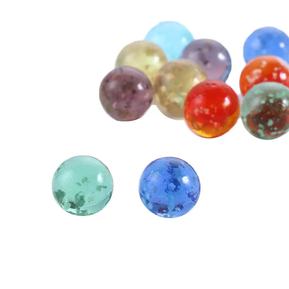 10 pièces/paquet Billes en verre lumineuses dans l'obscurité Billes en verre non poreuses Bille en verre pour aquarium 10 pièces/paquet 16 mm