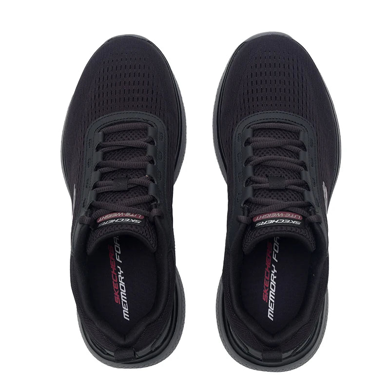 Skechers Geno Herren-Laufschuhe Bequeme Dämpfung Leichte Outdoor-Walking-Sneaker 8790360-BLK