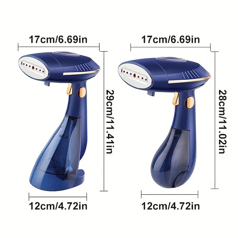 Défroisseur Vapeur Portable 1500W Fer à Vapeur Électrique Domestique Machine à Repasser Vapeur Chauffage Rapide Portable pour Maison Voyage