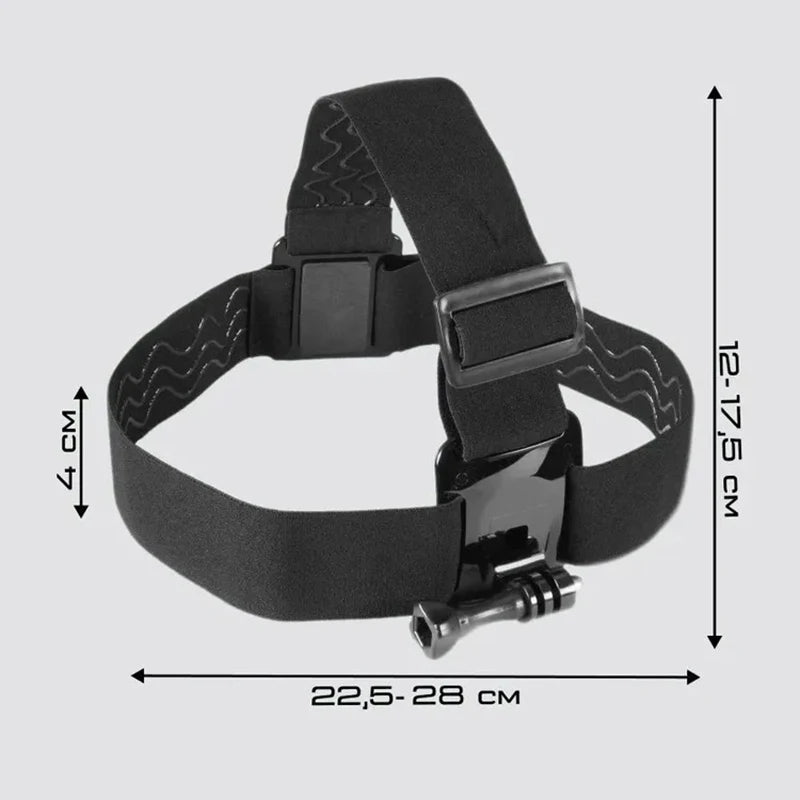 Support de téléphone pour casque, vidéo à la première personne, serre-tête pour téléphone, smartphone, caméra d'action