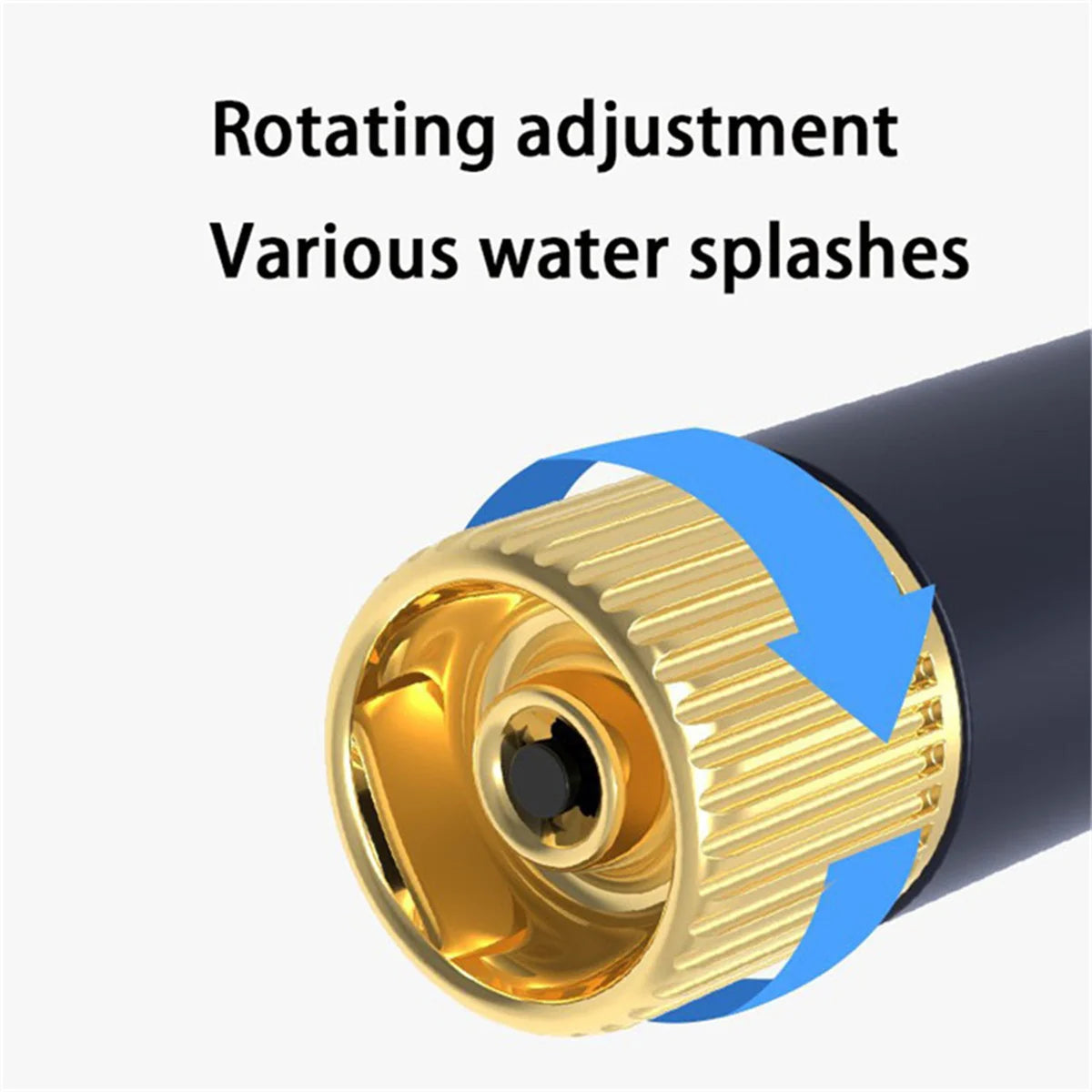 Best Selling Flexible Garden Hose Adjustable High Pressure Car Wash Water Gun Double Latex Durable Irrigation Watering Pipe