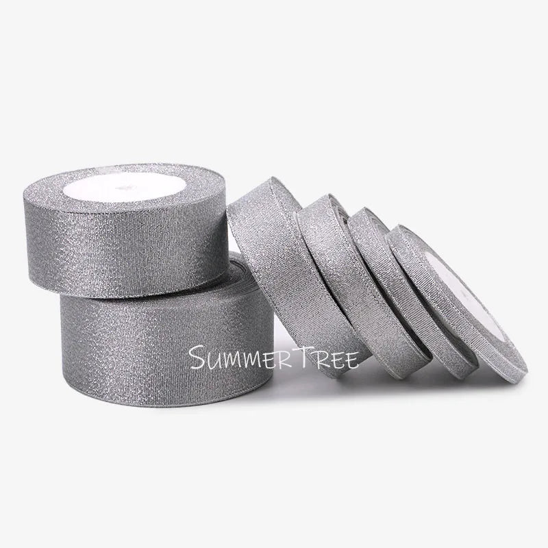 Satinband 25 Yards 6 mm - 50 mm Schleife Geschenkverpackung Schleife Handmade DIY Basteln Halloween Weihnachten Hochzeit Geburtstag Party Dekoration