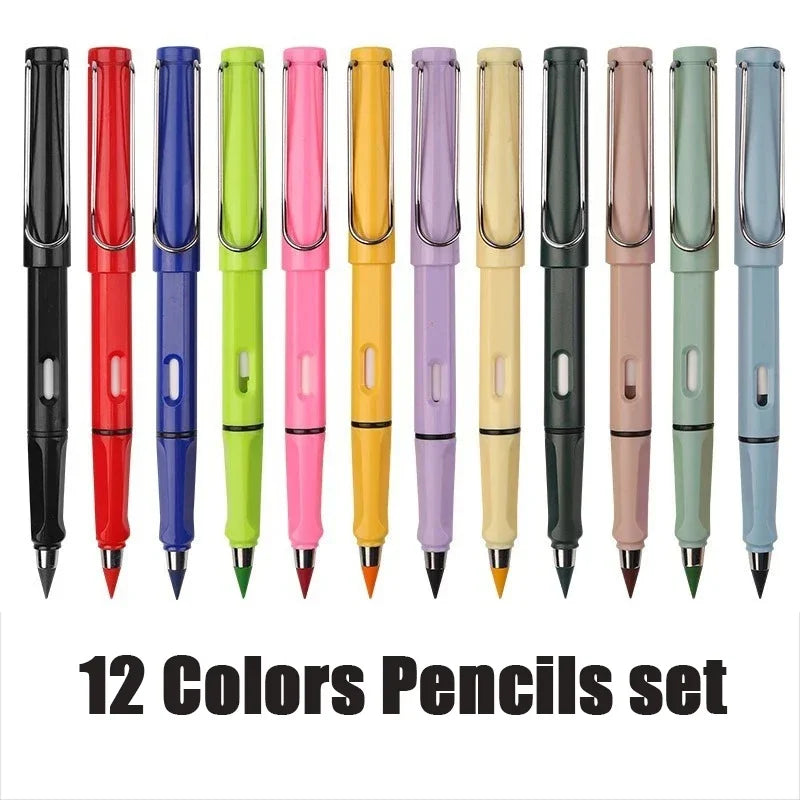 Color Eternal Pencil Can Be Wiped Magic Replace Head Eco Friendly Student Painting Kids Gift Draw School Supply Gifts