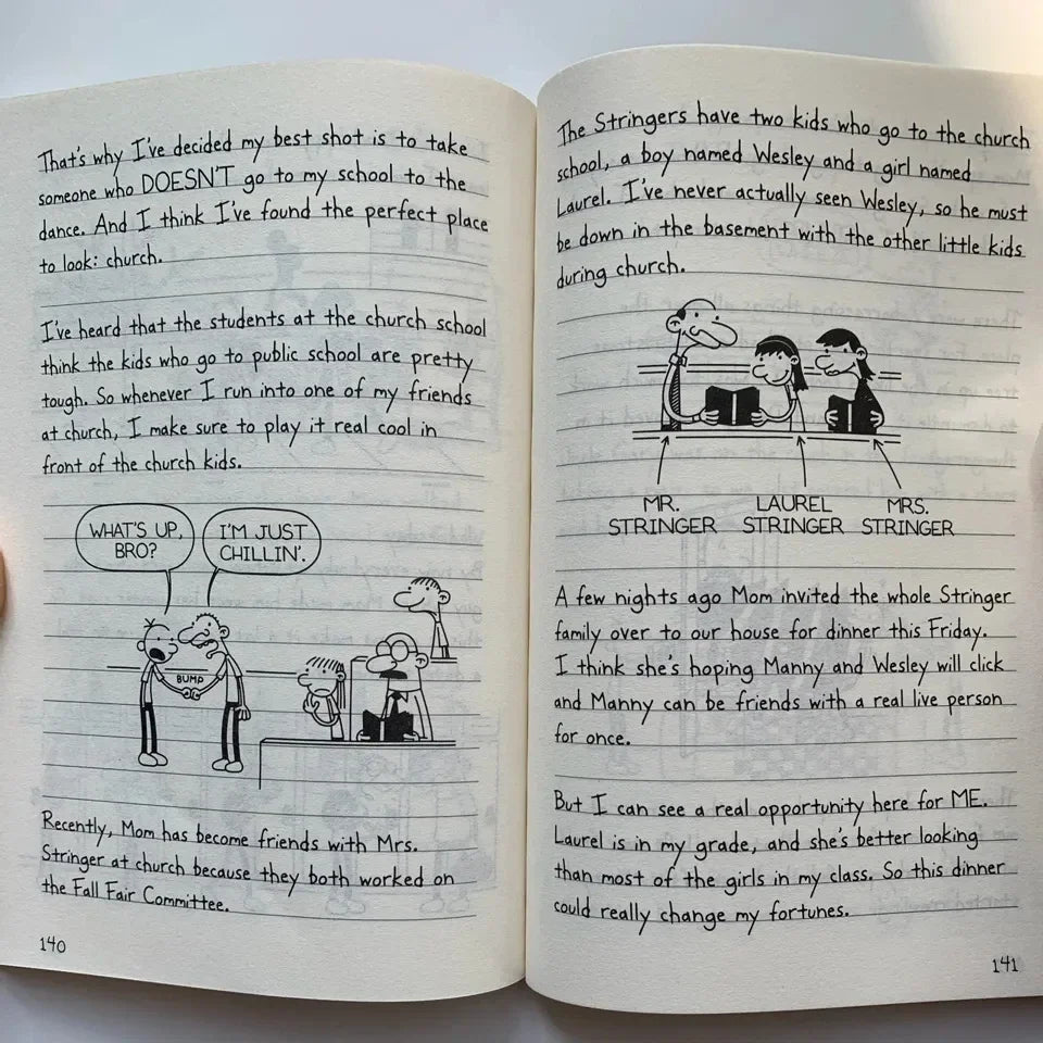 Komplettes Set 16 Bücher Gregs Tagebuch Englisches Buch Gregs Tagebuch Box Kinder Belletristik Bücher