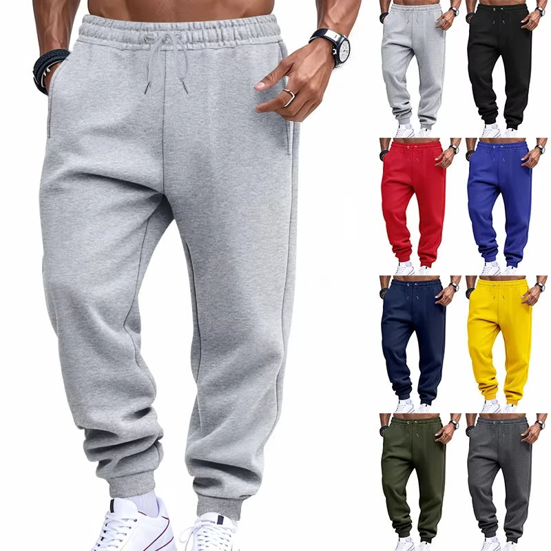 Amerikanische Herren Vier-Jahreszeiten-dünne Sporthose klassische Sport-Freizeithose Jogginghose Trainingshose Fitnesshose Herren Jogger