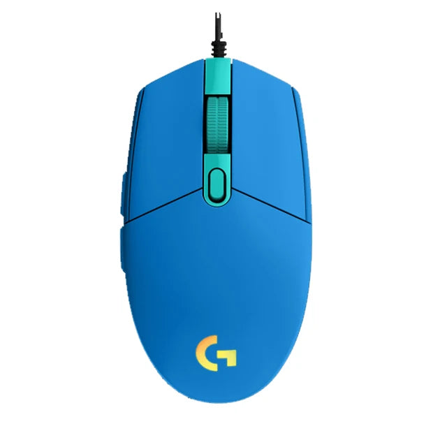 Souris de jeu Logitech (G) G102 Souris RVB Conception légère 200-8000DPI Souris ergonomique de deuxième génération Souris d'ordinateur