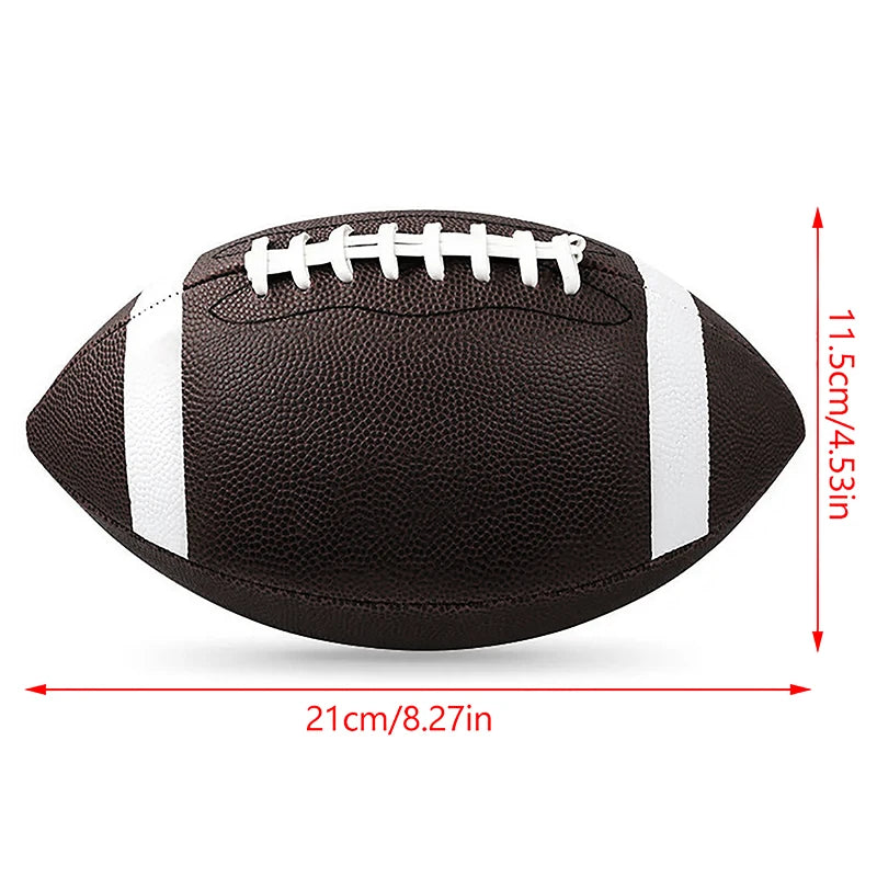 American Soccer Rugby Association Football Footy Ball Standard Size 8.5inch Sports Football For Men Women Children