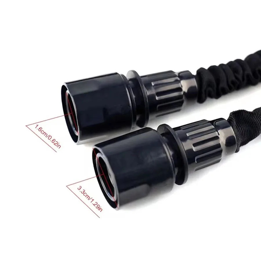 Tuyau d'arrosage magique extensible 25FT-200FT pour jardin, tuyaux d'eau haute pression, pistolet de lavage de voiture, fournitures de jardinage
