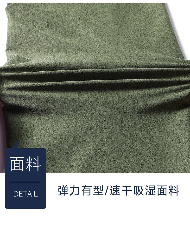 Herren Langarm Performance Shirt mit halbem Reißverschluss – feuchtigkeitsableitendes, schnelltrocknendes Sport-Polo für Outdoor-Sportarten & Fitnesstraining