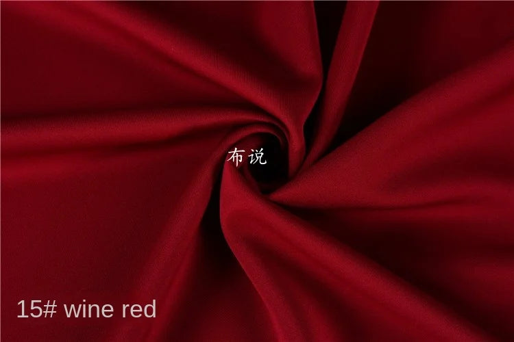 Space Cotton Fabric Thin Clothing Designer Four Sided Elastic Wholesale Cloth Diy Sewing Polyester Spandex Material