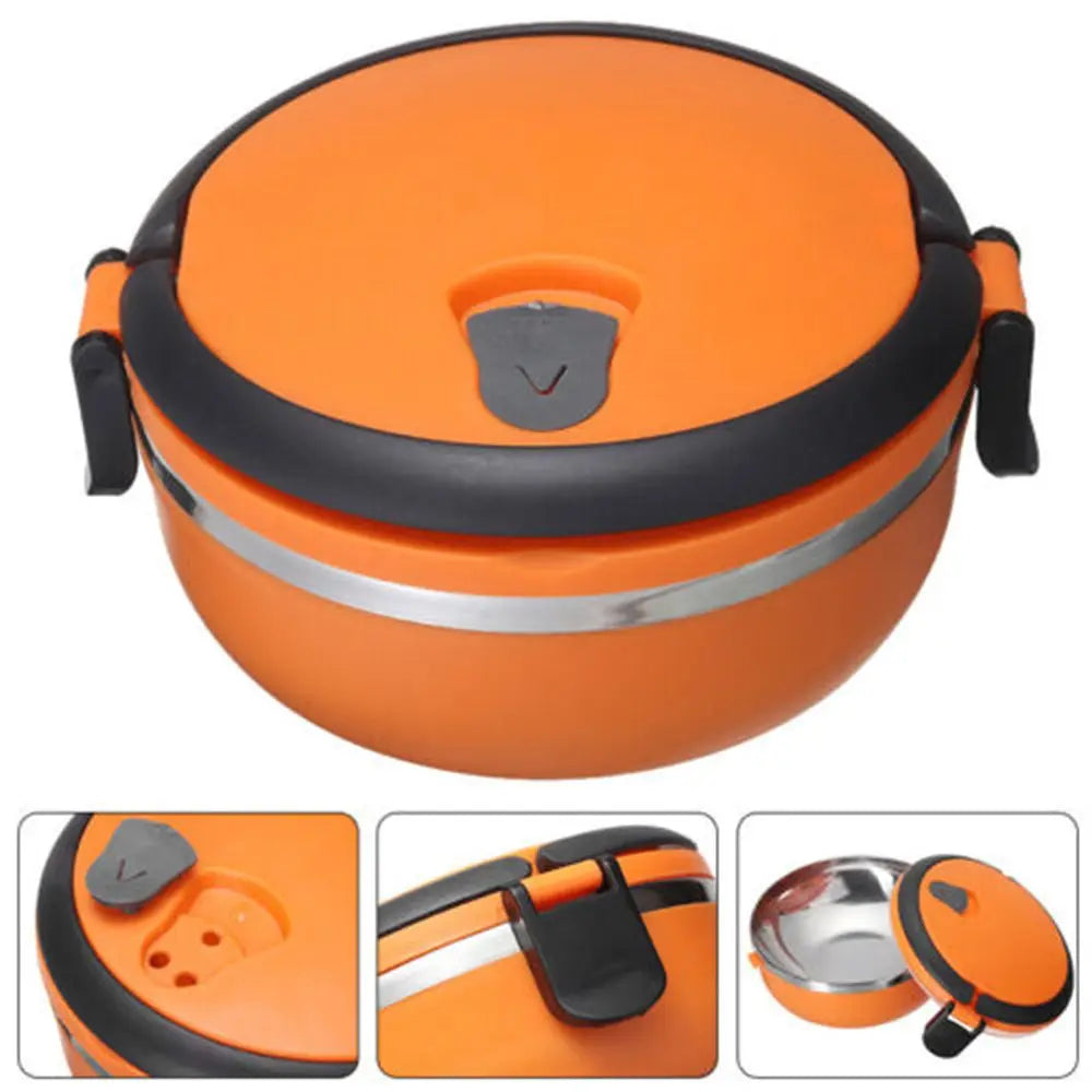 Tragbare, auslaufsichere isolierte Lunchbox für Kinder und Erwachsene, Behälter für warme Speisen, Warmhaltebox, Vakuum-Thermobox