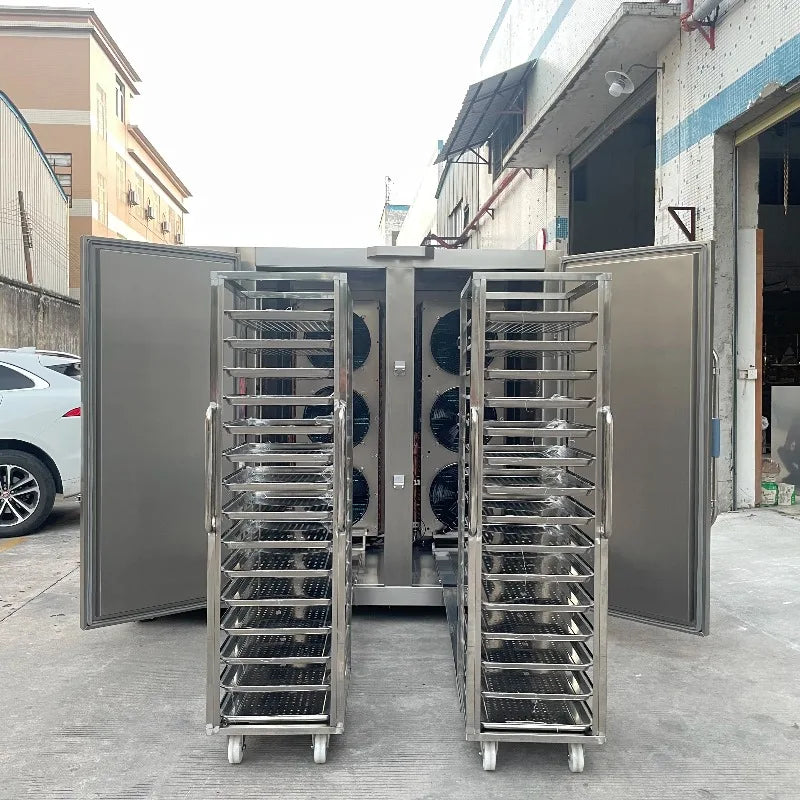 Armoire de congélation rapide 1400L –45°C en acier inoxydable de qualité commerciale pour viande, fruits de mer, boulangerie, personnalisée