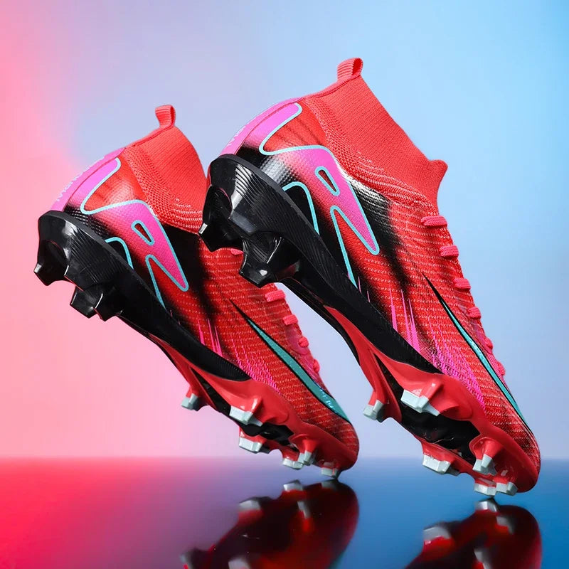 Neue Herren-Fußballschuhe Trainingsschuhe FG Ultraleichte Fußballschuhe Outdoor Drop Shipping Fußballschuhe Rutschfeste lange Stollen