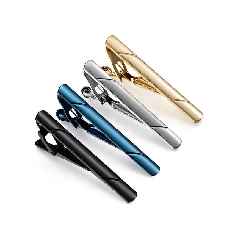 Pince à Cravate Minimaliste Pour Homme Pince à Cravate Pour Chemise Homme Boîte Cadeau Fête Professionnel Bijoux Boutons De Manchette Homme Luxe Avocat Mode Homme