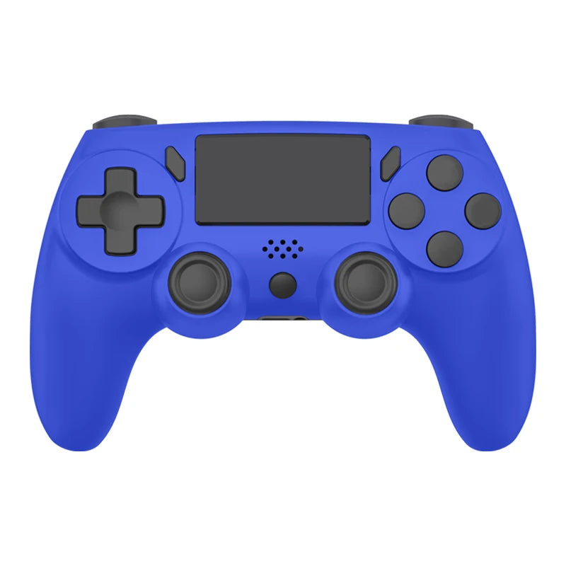 GAMINJA Kabelloses Gamepad mit 6-Achsen-Gyroskop, PC-Joystick, Touchpad, Dual-Vibration für PS4, PS3, PC, Multifunktions-Controller