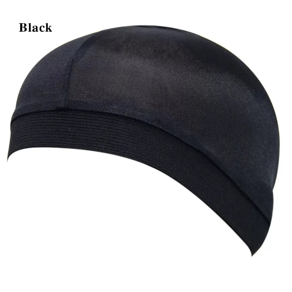 1-4Pcs New Silk Plus (High-Density) Durag Bandana Turban Hat Men Breathable Long Tail Doo Rag for men Durags Pirate Hat Headband